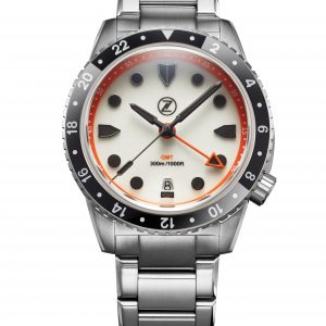 Zelos Mako 300m GMT 'Cracked Ice'