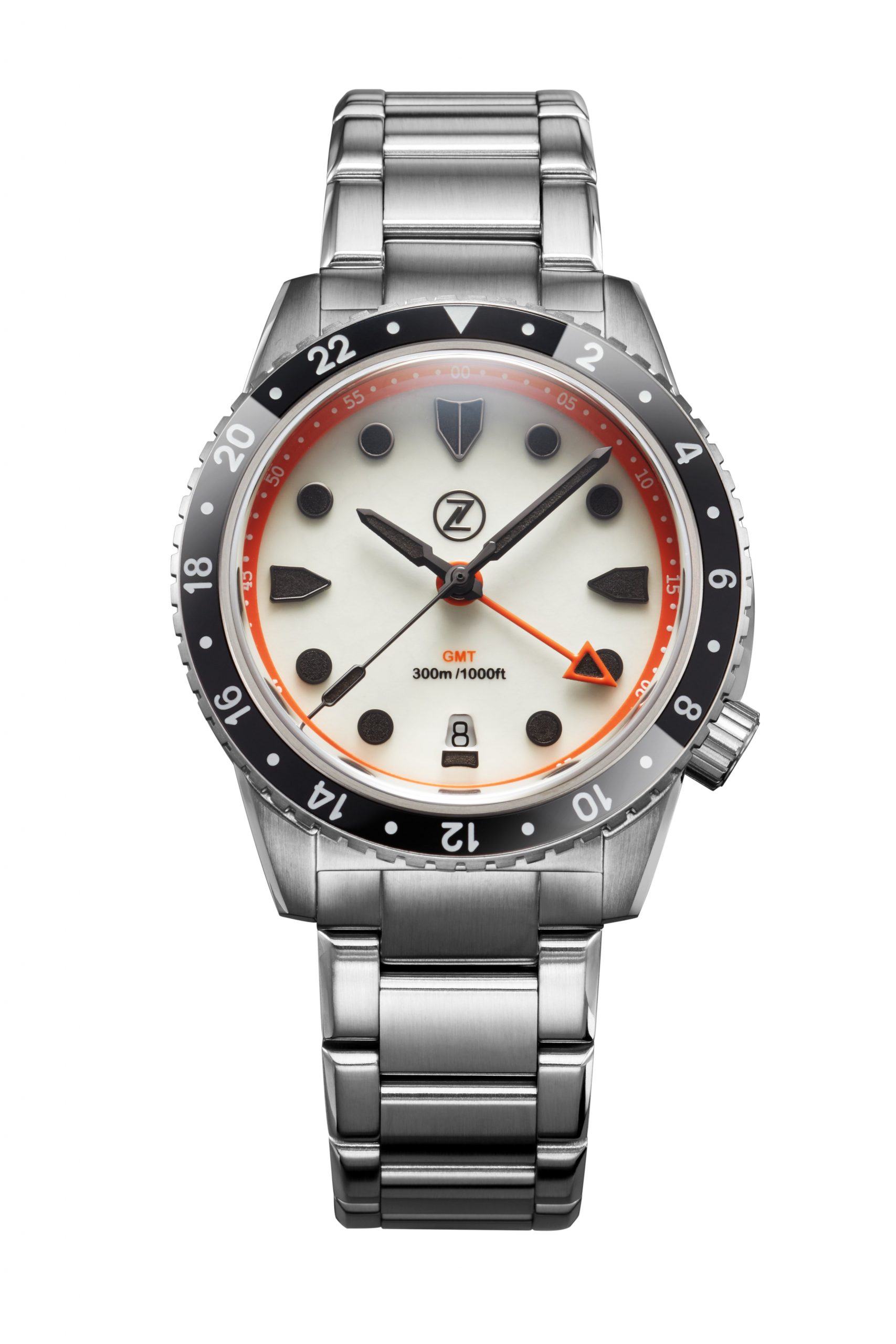 Zelos Mako 300m GMT 'Cracked Ice'