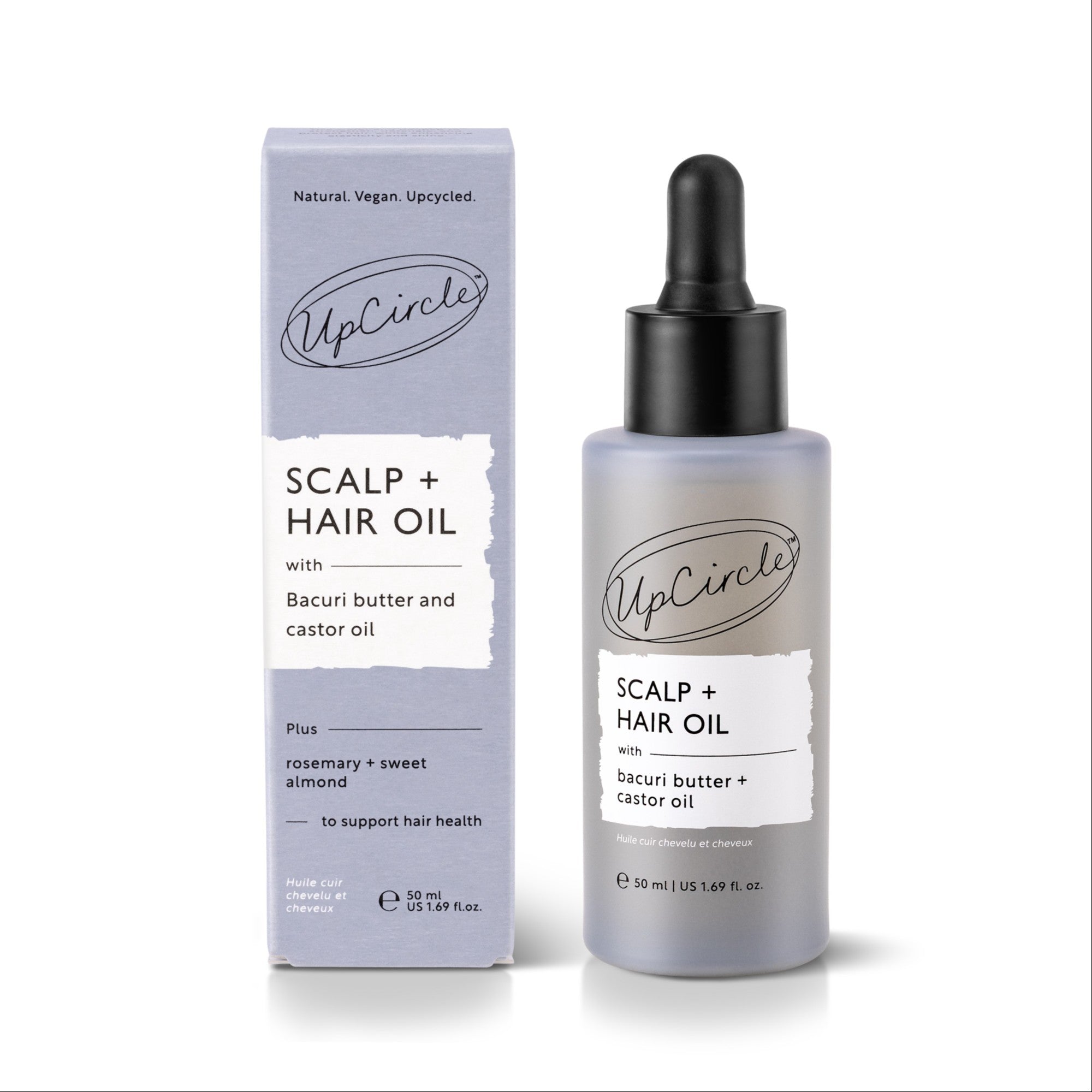 Grove Scalp + Hair Oil with Bacuri Butter and Castor Oil