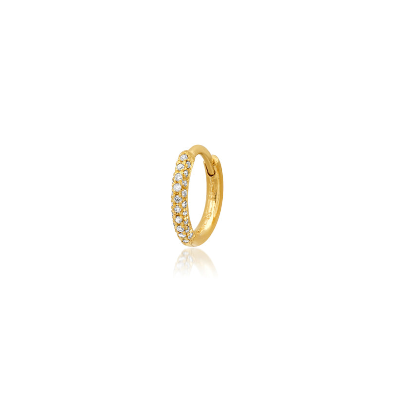 Jennifer Meyer 3-Sided Diamond Cartilage Hoop