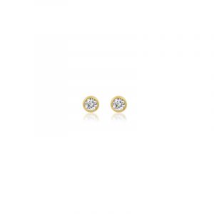 Jennifer Meyer Diamond Bezel Studs