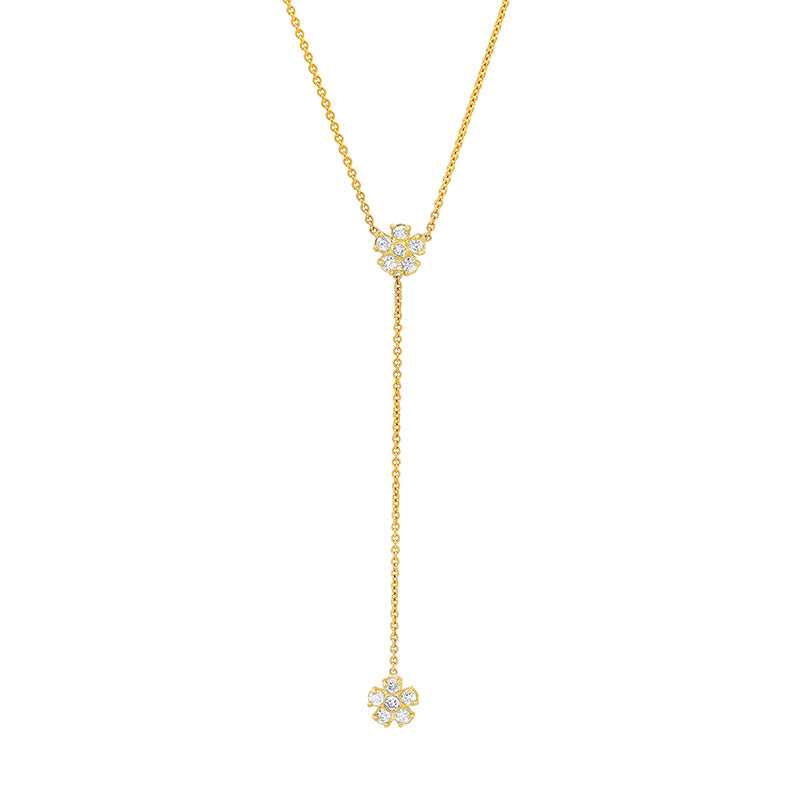 Jennifer Meyer Diamond Flower Lariat