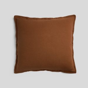 Parachute Linen Euro Sham (Tobacco)