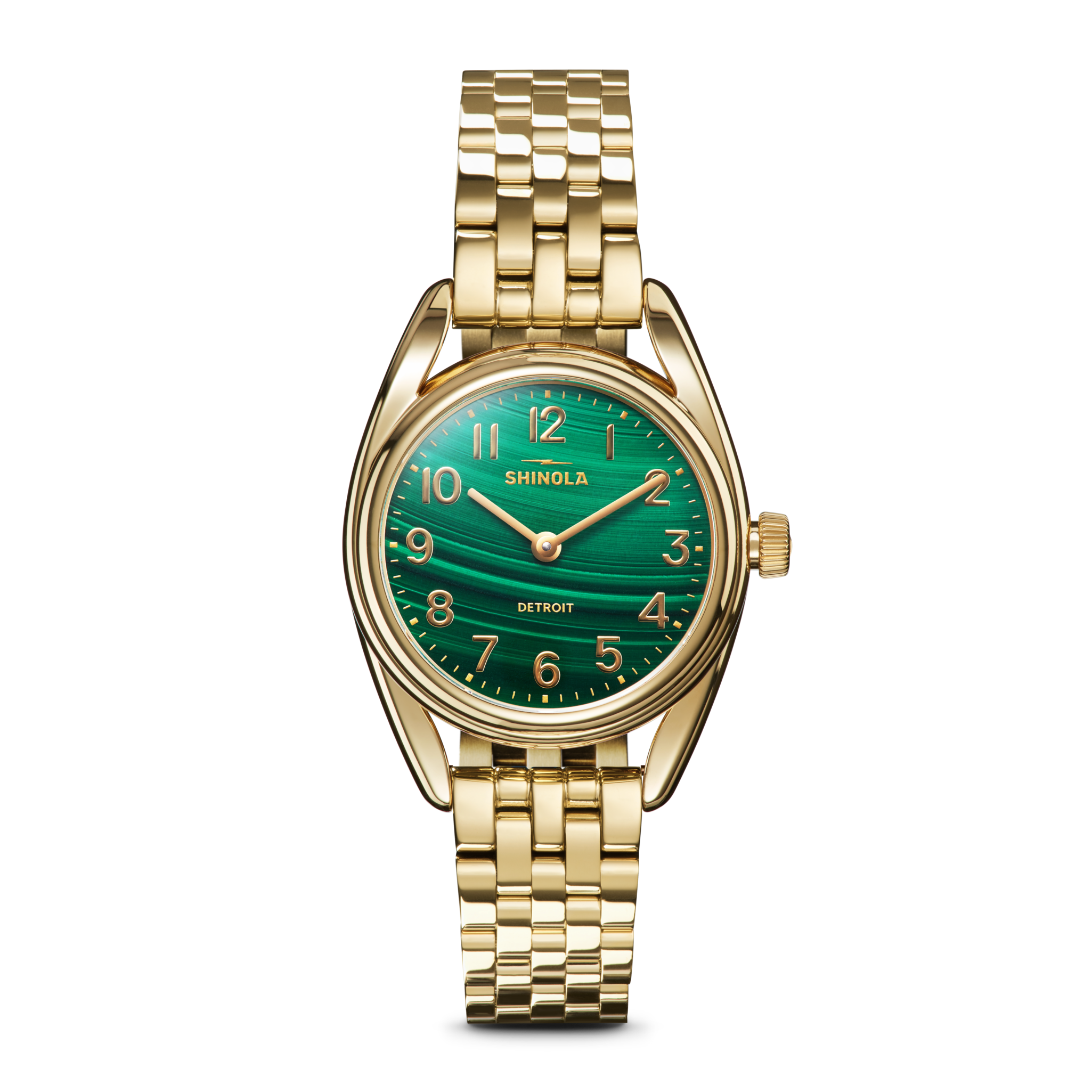 Shinola Derby Watch - Malachite