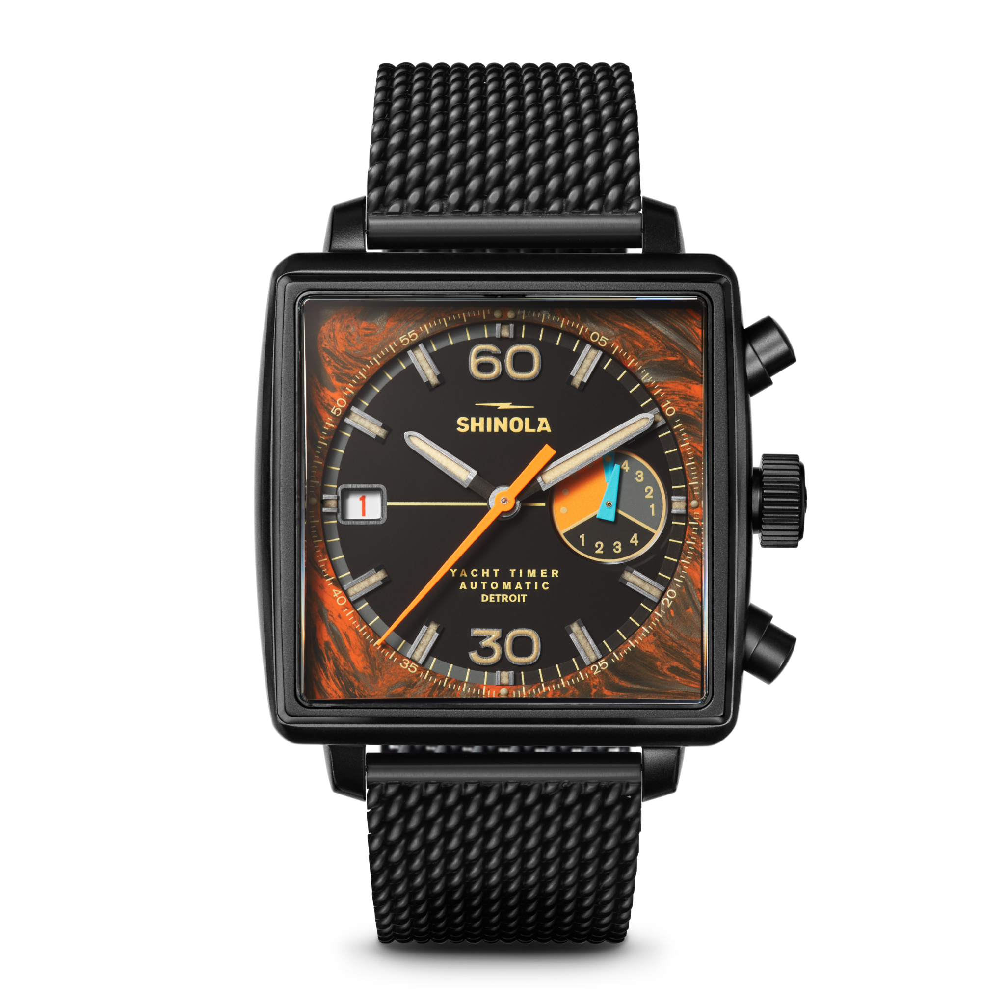 Shinola Mackinac Night Race Automatic Chronograph Watch