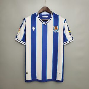 E Jerseys Real Sociedad Home Shirt 20/21