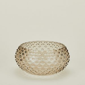 Hawkins New York Hobnail Serving Bowl - Grey