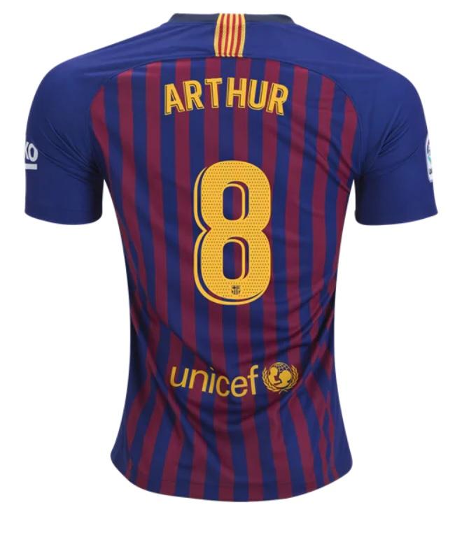 Soccer Jersey Club Arthur FC Barcelona 18/19 Home Jersey