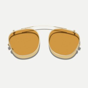 Moscot ARTHUR CLIP GOLD WITH CUSTOM MADE TINTS™
