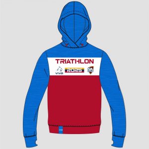 Viva10 SSSA TRIATHLON EVENT HOODIE SKY RED