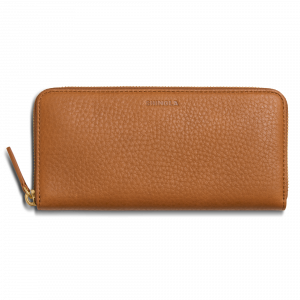 Shinola Continental Zip Wallet - Tan