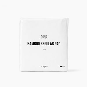 Public Goods Organic Bamboo Regular Pads