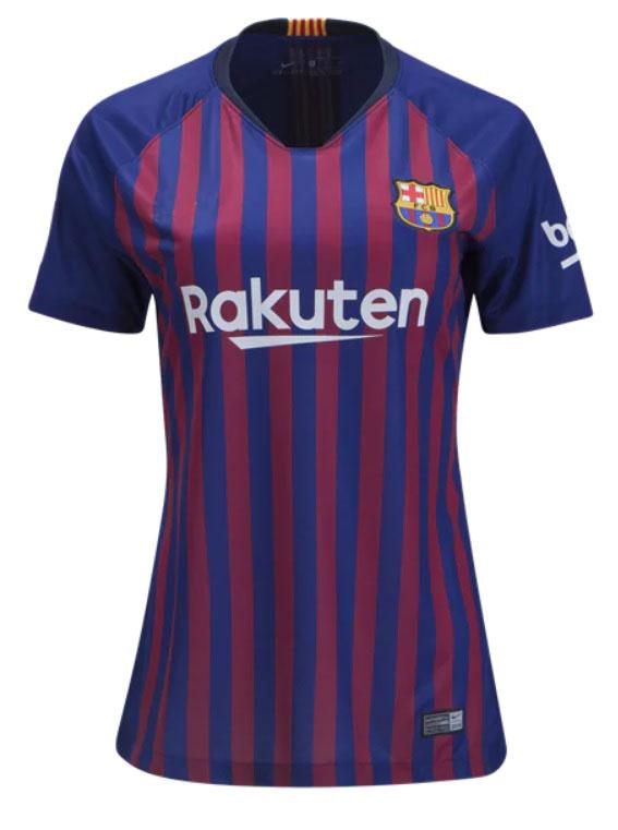 Soccer Jersey Club FC Barcelona 18/19 Women's Home Jersey