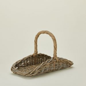 Hawkins New York Rattan Garden Trug Basket