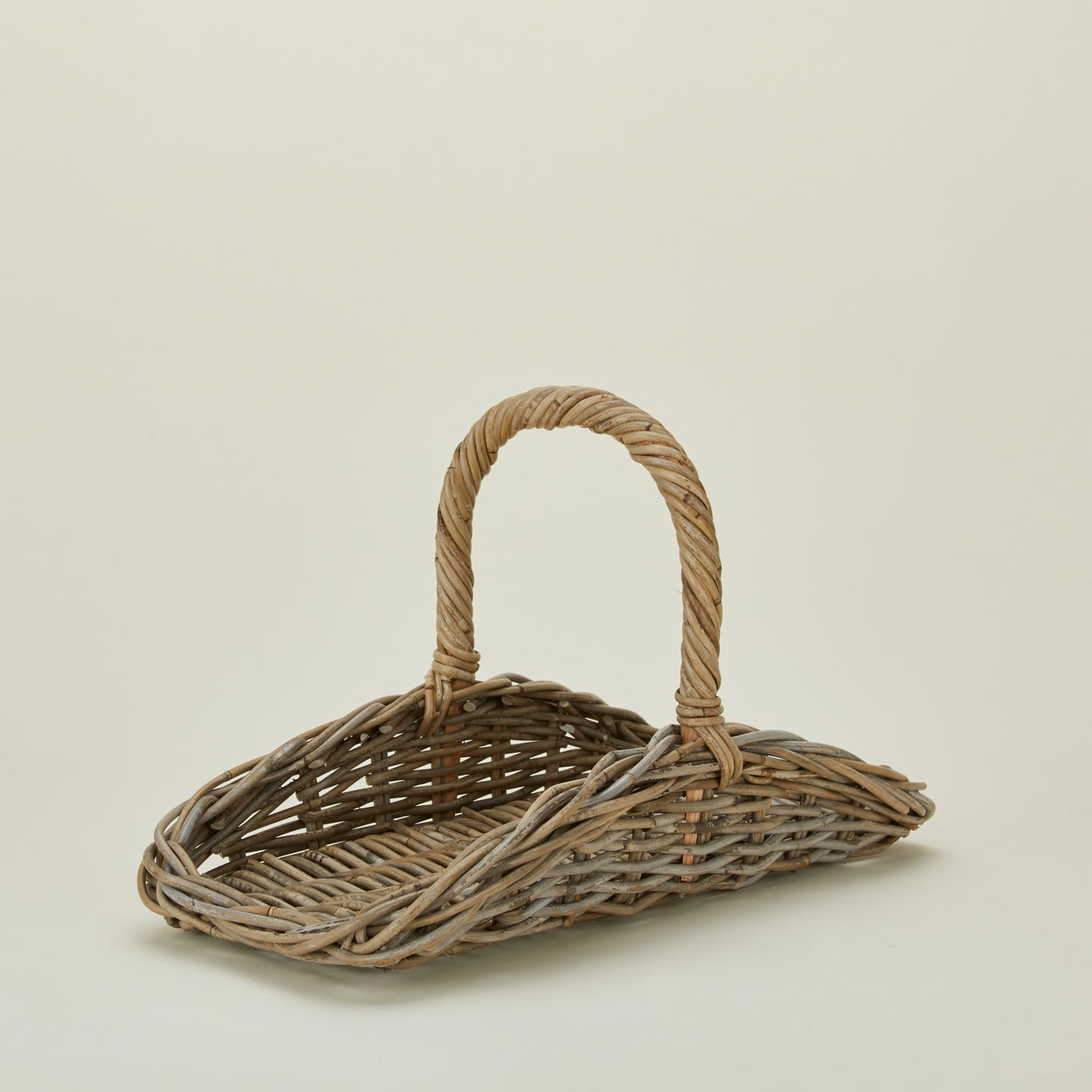 Hawkins New York Rattan Garden Trug Basket