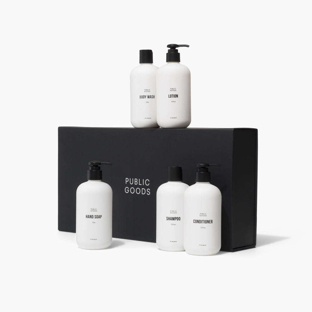 Public Goods Bath & Body Set
