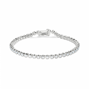 Shinola 2 Carat 7" Diamond Tennis Bracelet - White Gold