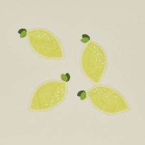 Hawkins New York Lemon Cocktail Napkins, Set of 4