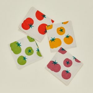 Hawkins New York Tomato Napkins, Set of 4