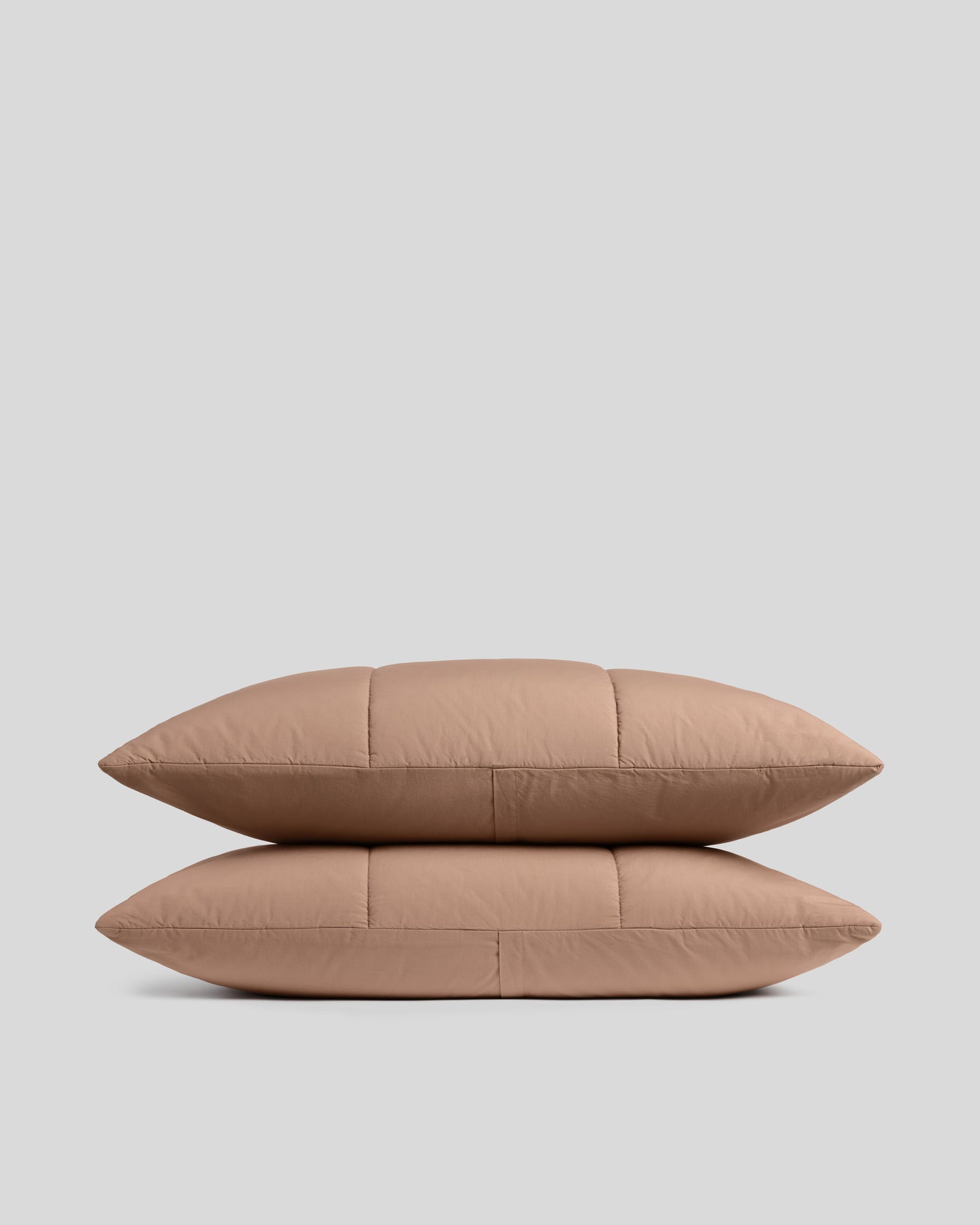 Parachute Brushed Cotton Quilted Sham Set (Adobe)