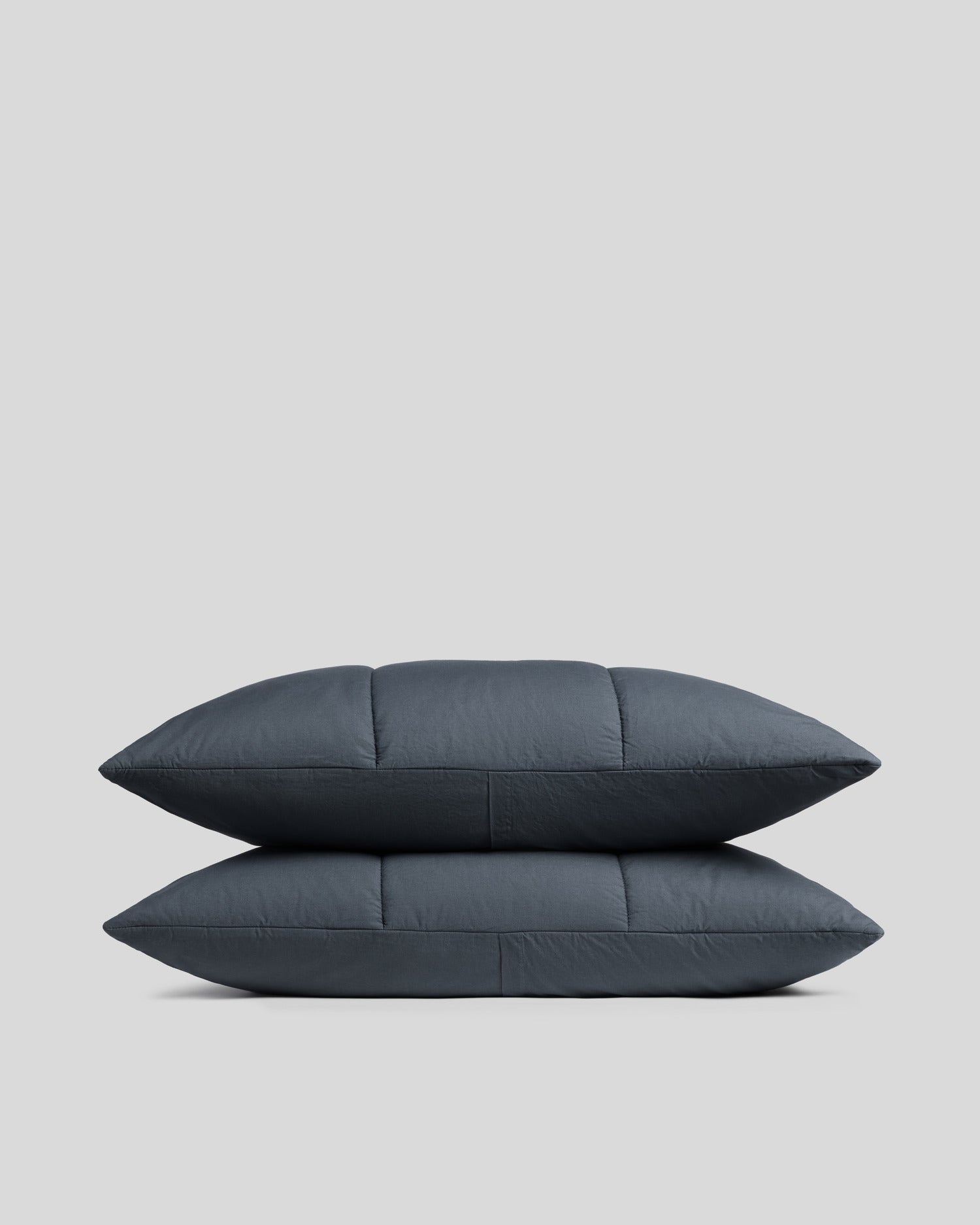Parachute Brushed Cotton Quilted Sham Set (Dusk)
