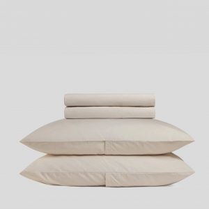 Parachute Brushed Cotton Sheet Set - Bone K/CK
