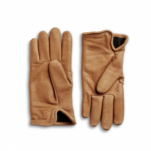 Shinola Lined Leather Gloves - Tan