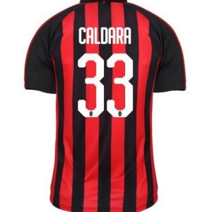 Soccer Jersey Club AC Milan Caldara Home Jersey 2018/19