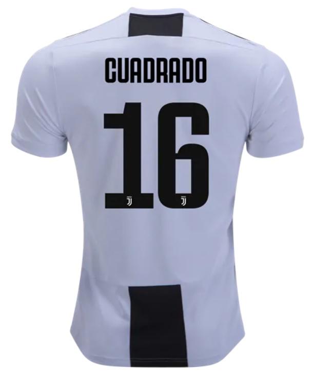 Soccer Jersey Club Cuadrado Juventus 18/19 Home Jersey