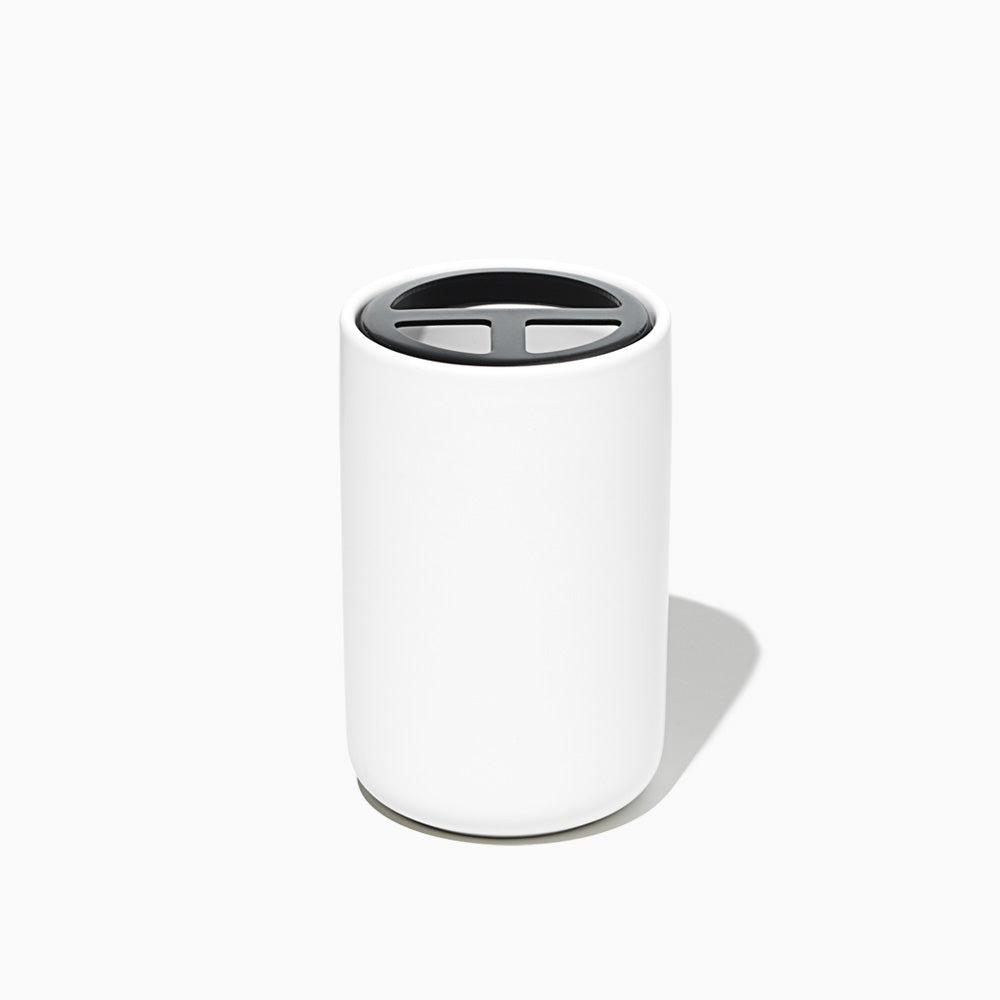 Public Goods Stoneware Toothbrush Holder