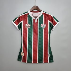 E Jerseys Women Fluminense Home Shirt 20/21