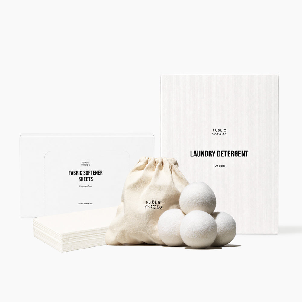 Public Goods Clean Laundry Set