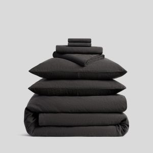 Parachute Linen Bundle - Onyx K/CK