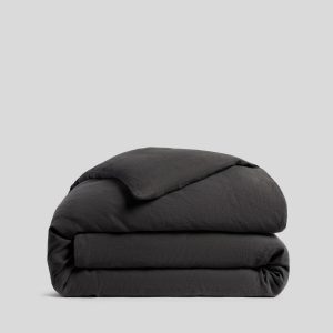 Parachute Linen Duvet Cover (Onyx)