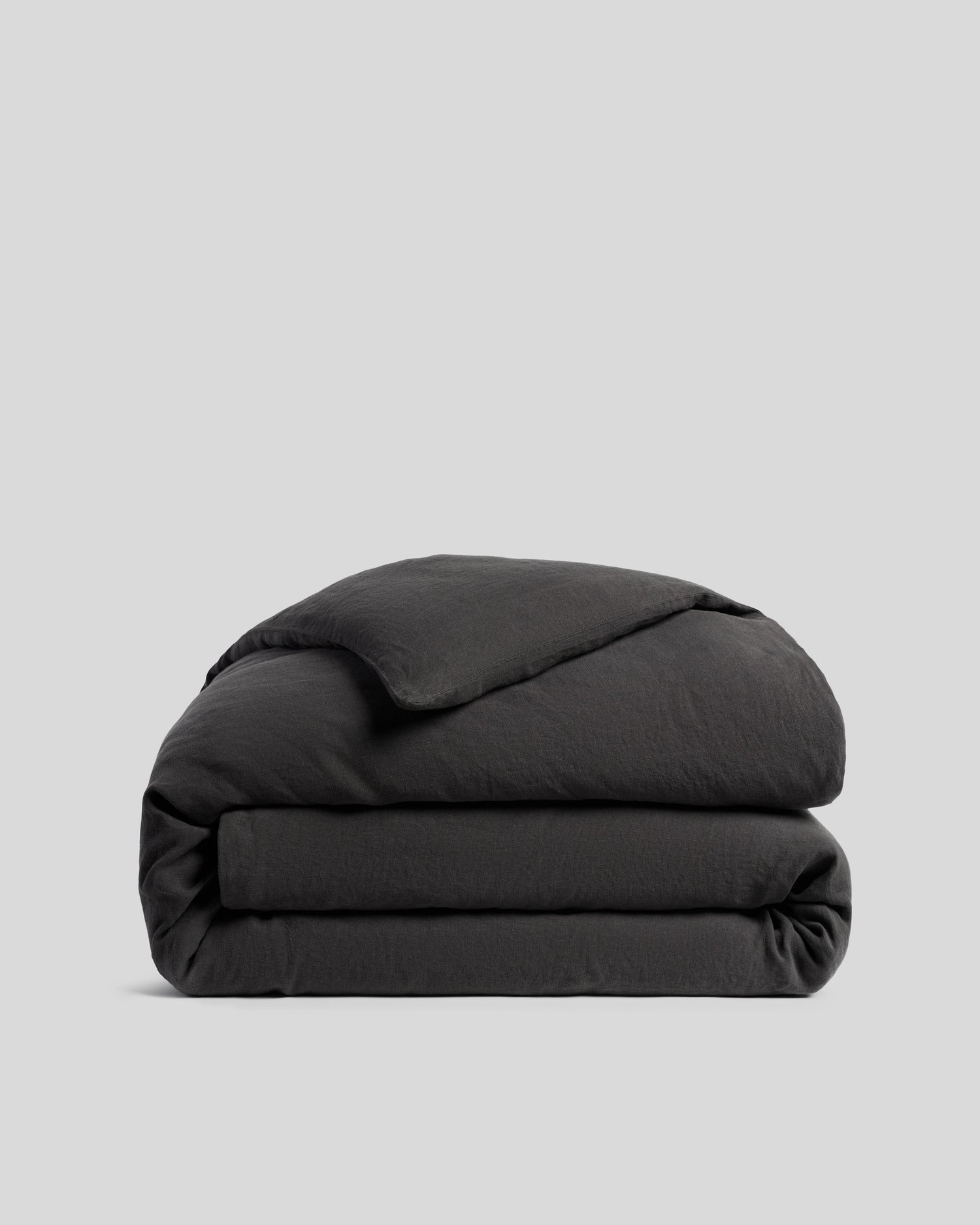 Parachute Linen Duvet Cover (Onyx)