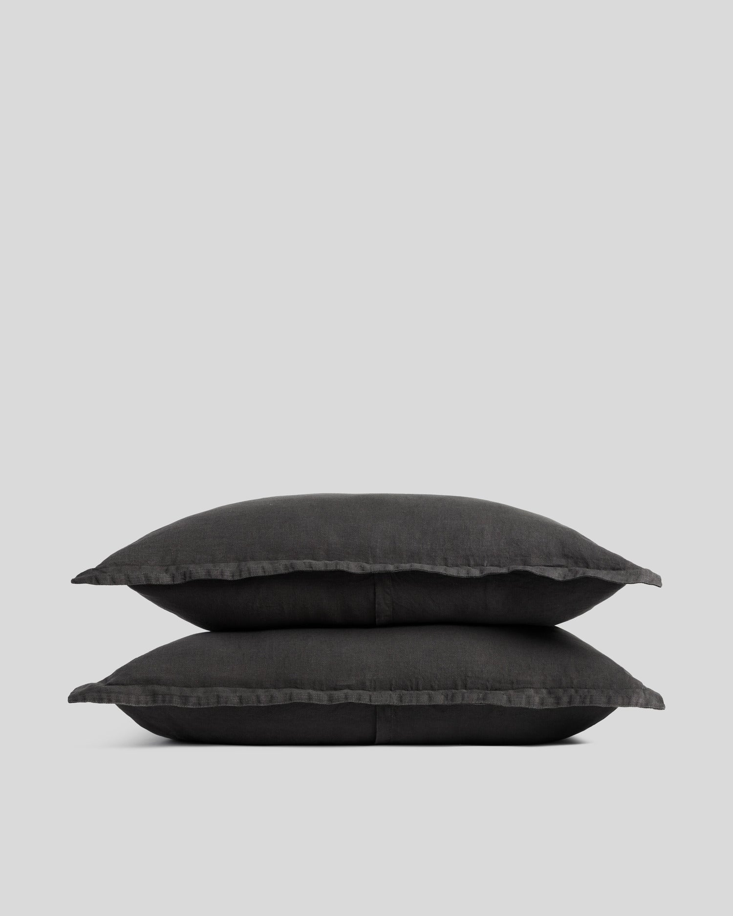 Parachute Linen Sham Set (Onyx)