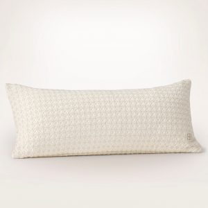 Bollandbranch Mosaic Waffle Pillow Cover - Cream/Oak