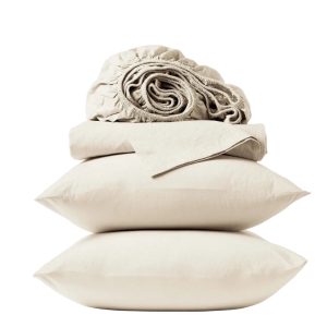 Grove Organic Crinkled Percale™ Sheet Set