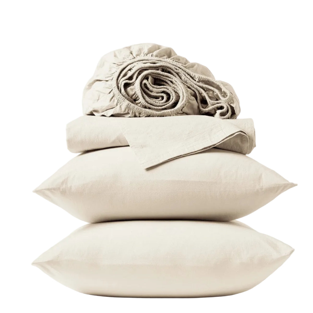 Grove Organic Crinkled Percale™ Sheet Set