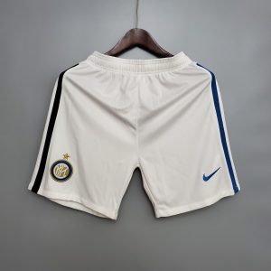 E Jerseys Inter Milan White Away Short 20/21