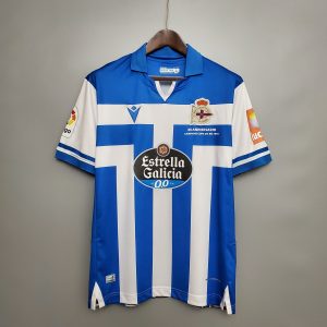 E Jerseys Deportivo La Coruna Home Shirt 20/21