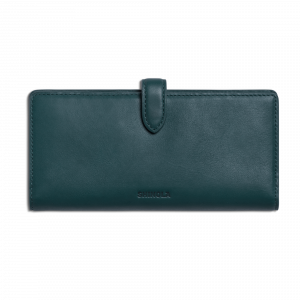 Shinola Continental Snap Wallet - Emerald