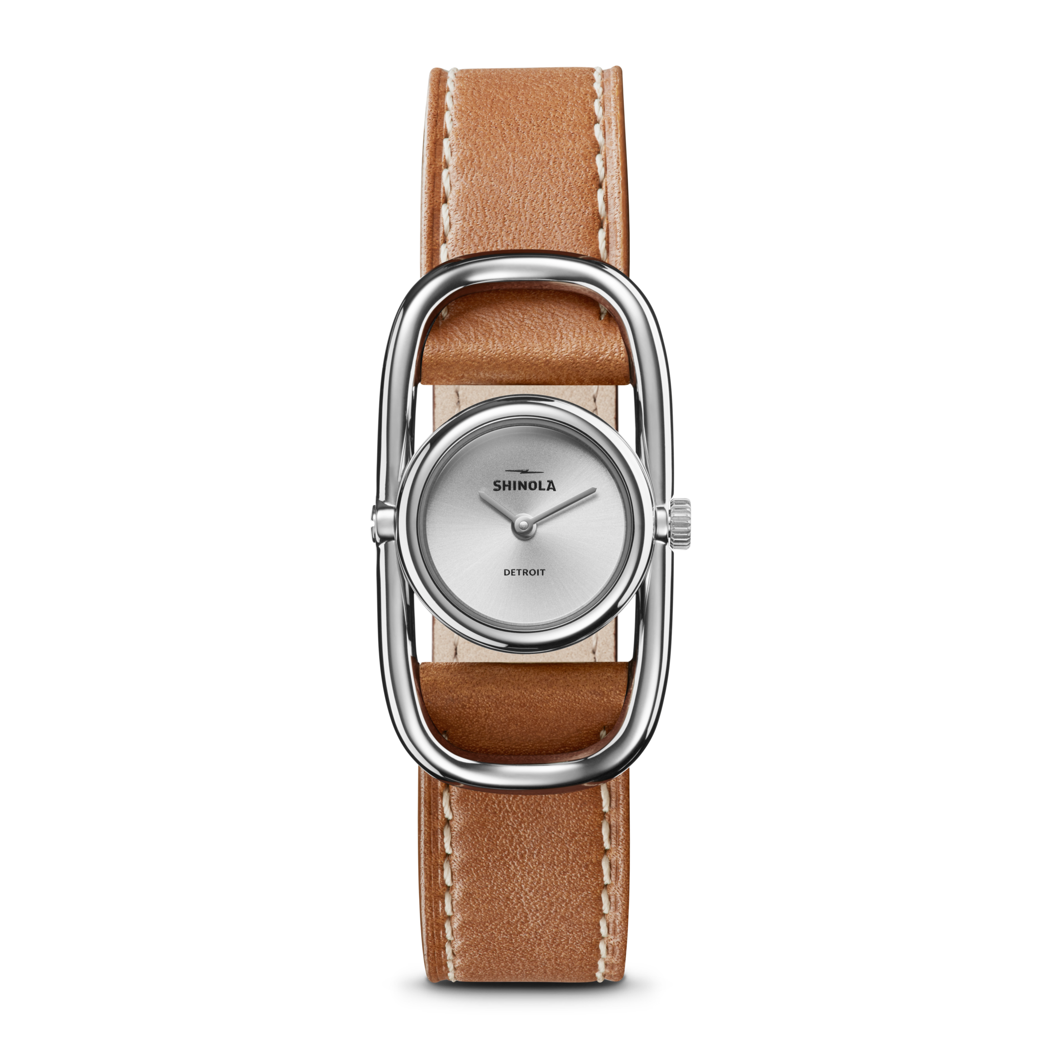 Shinola Bike Lock Watch - Silver