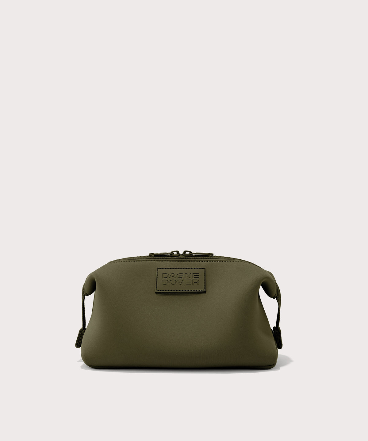 Dagnedover Hunter Toiletry Bag in Dark Moss, Large