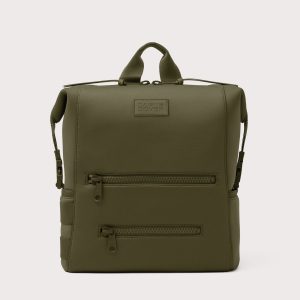 Dagnedover Indi Diaper Backpack in Dark Moss, Large