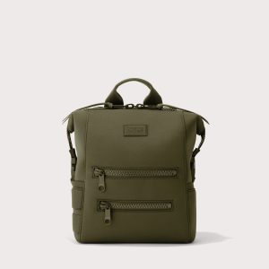 Dagnedover Indi Diaper Backpack in Dark Moss, Small