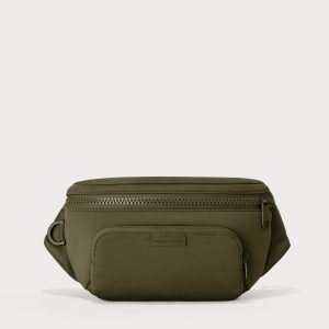Dagnedover Jax Large Fanny Pack in Dark Moss