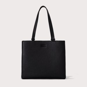 Dagnedover Allyn Tote in Onyx, Medium