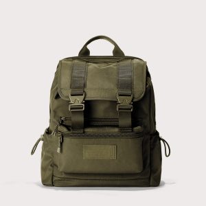 Dagnedover Brooklyn Backpack in Dark Moss
