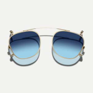 Moscot DAHVEN CLIP GOLD WITH CUSTOM MADE TINTS™